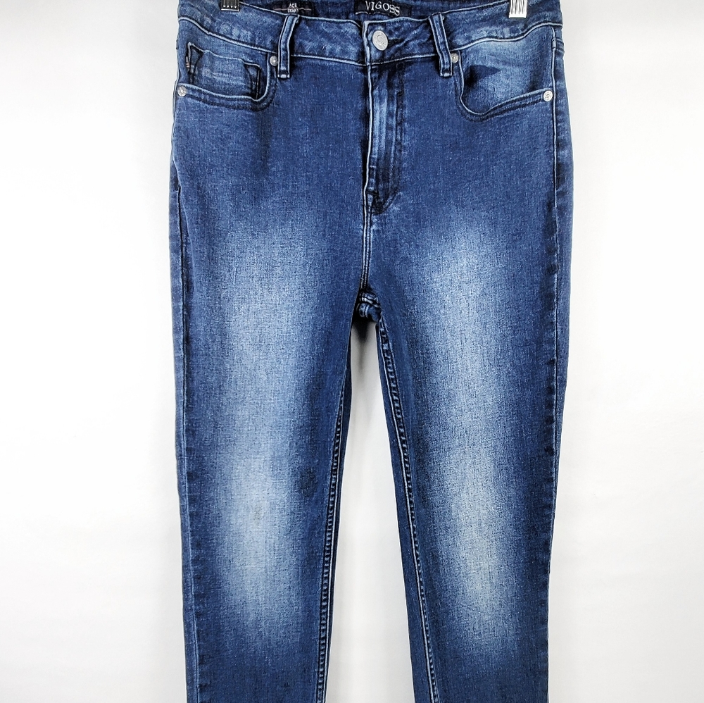 VIGOSS Brand  Blue Jeans Ace Skinny High Rise